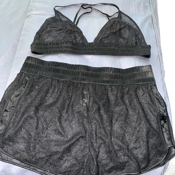 Victoria's Secret Other - VS - black lace top and bottom